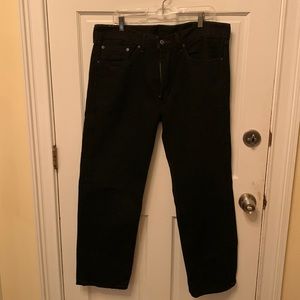 Men’s Black Levi Jeans